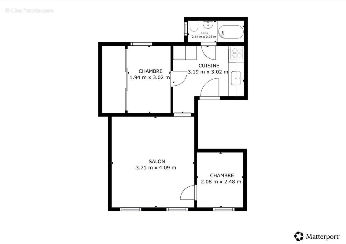 Appartement à PARIS-17E