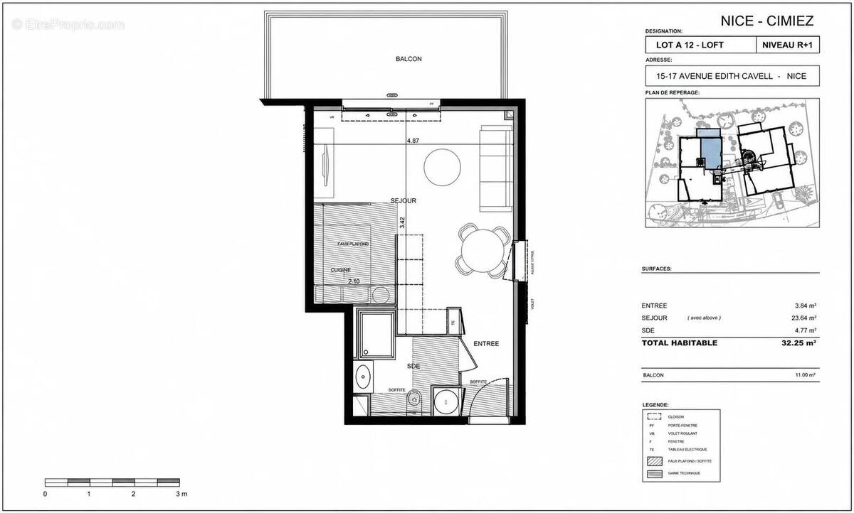Appartement à NICE