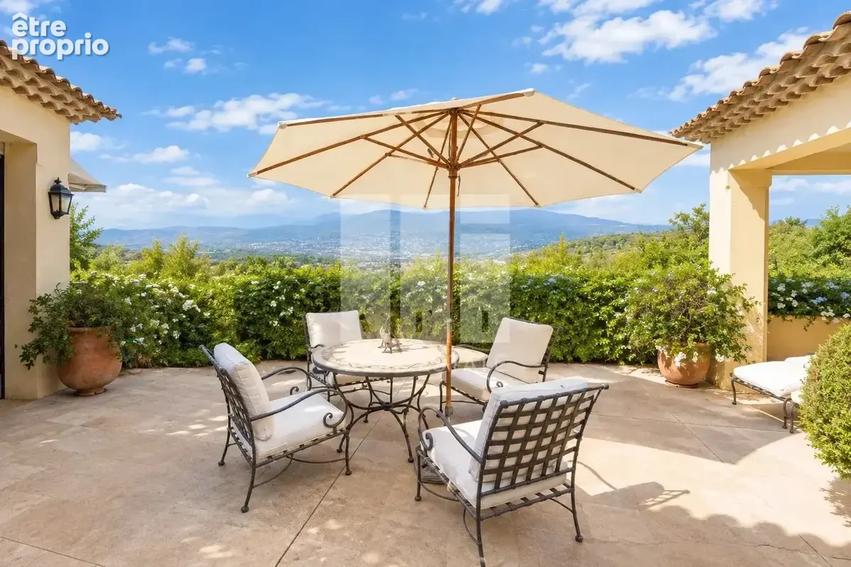 Mougins : village a pied - au calme - magnifique villa provençale 5 ch - photo 11