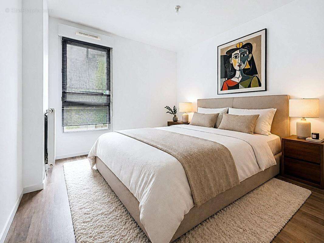 3 pièces de 60,5m² dans immeuble récent avec balcon et parking - photo 4