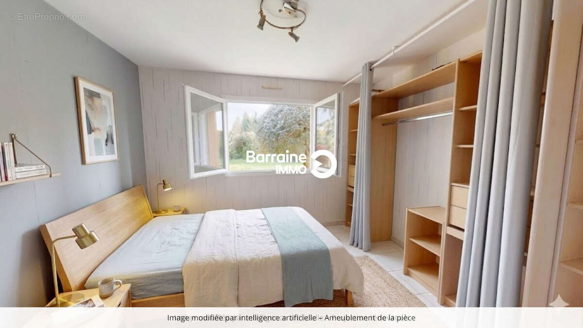 Guidel - maison contemporaine  non mitoyenne de 2005 - terrain de 700m²  avec dependance - photo 7