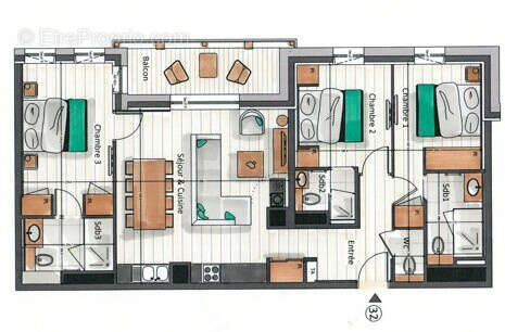 Appartement à LES GETS