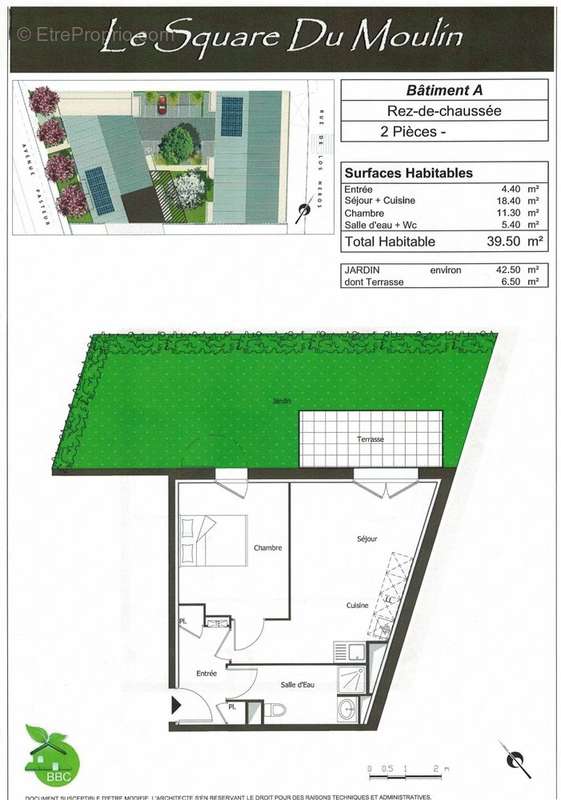 Appartement à LE HAILLAN