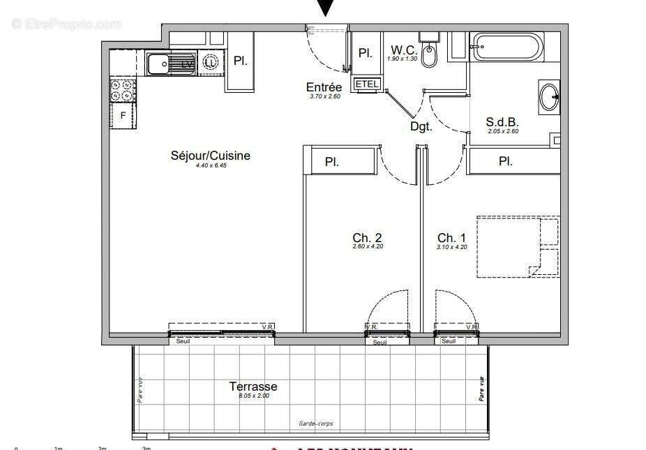 Photo 5 - Appartement à SAINT-LAURENT-DU-VAR