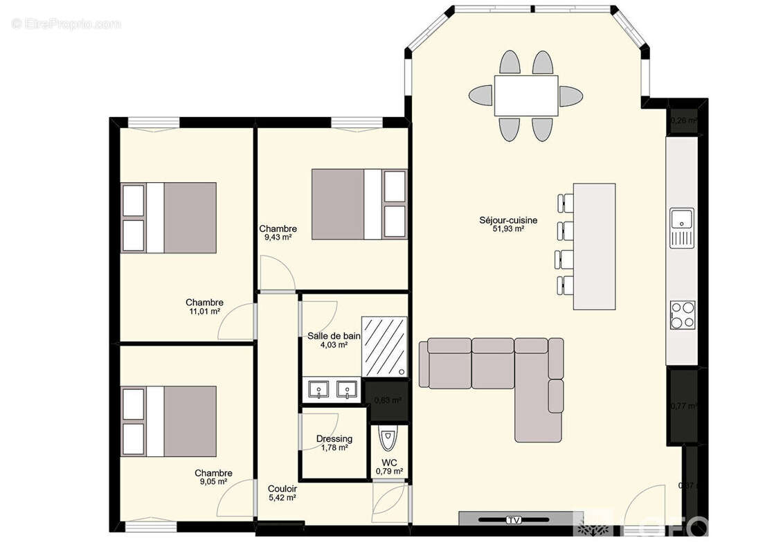 Appartement à VITROLLES