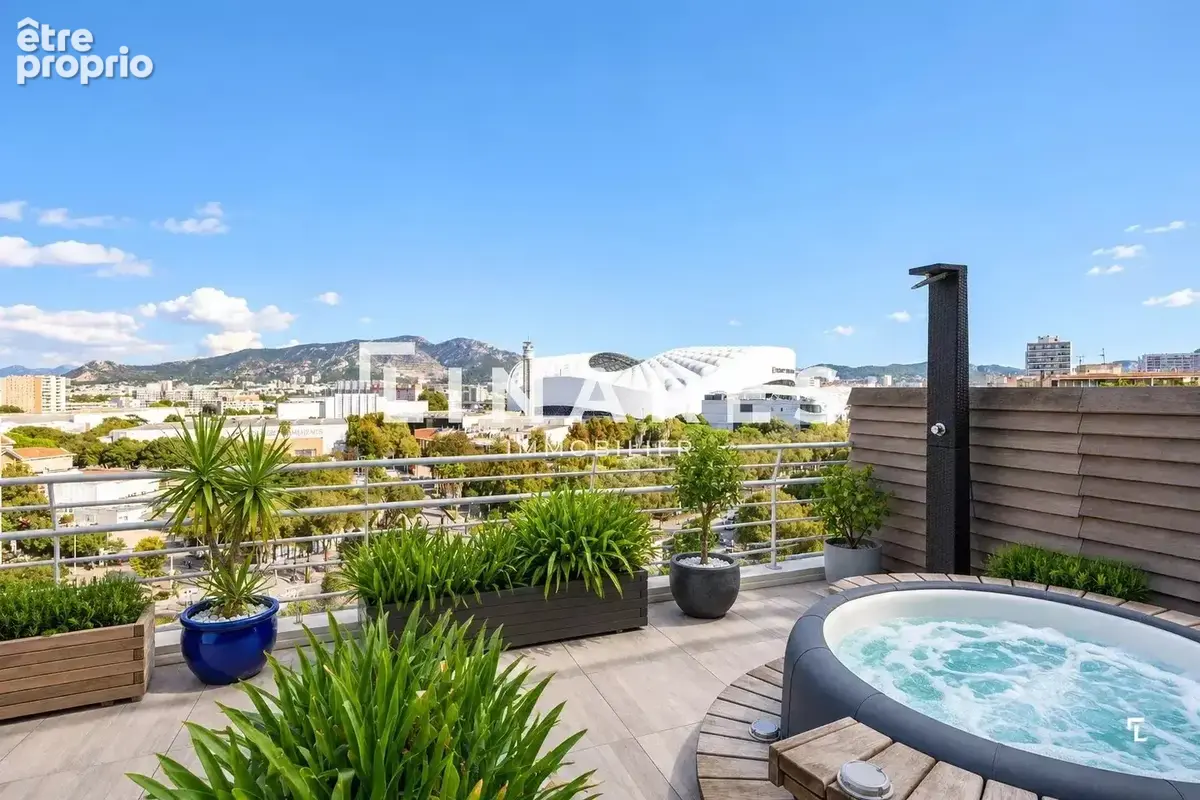 THE SKY - Appartement T4 de 143m2 - Rooftop - Vue panoramique - 13008 - photo 3
