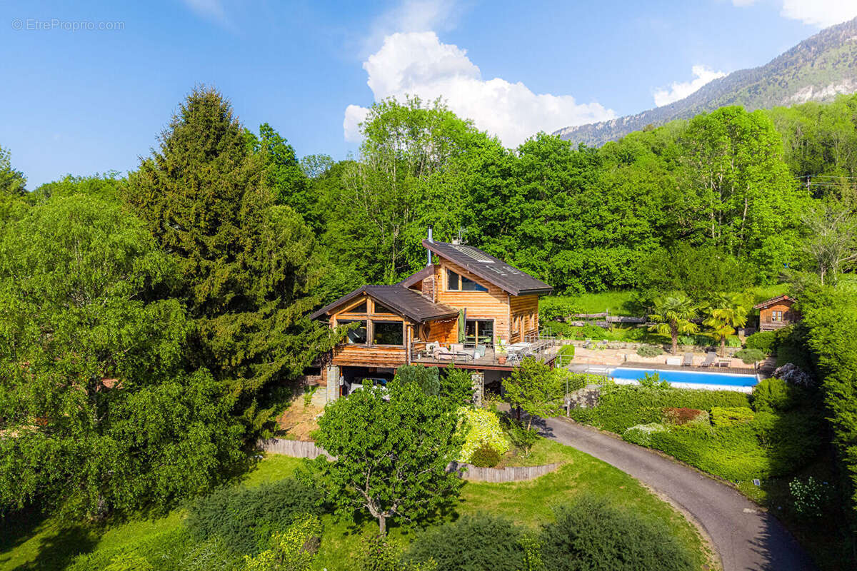 Chalet Pugny Chatenod 5 pièces 220 m2 - vue lac panoramique - photo 14