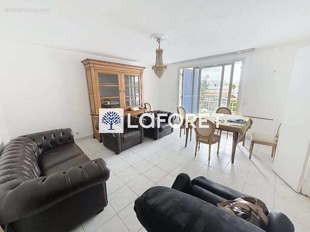 Cagnes-sur-mer  hippodrome  3 pièces 61,60 m²   terrasse  vue mer - photo 4