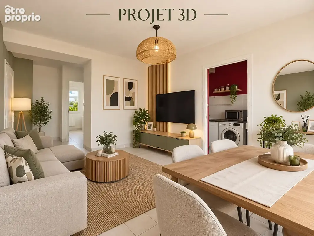 Appartement  rénové T4 - 60 m2 quartier Montplaisir - photo 3