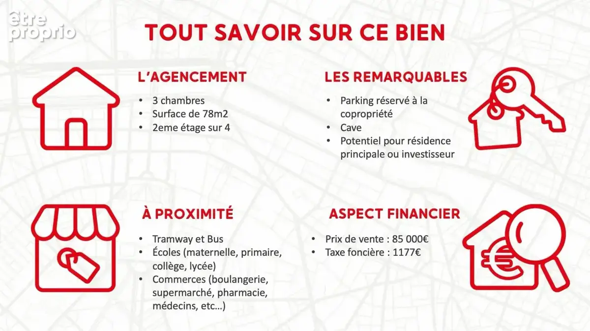 Appartement T4 avec cave parking proche de toutes commodités - photo 3