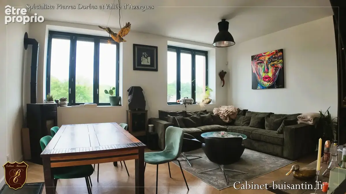 Appartement de 63 m2 à Alix, entièrement rénové - photo 8