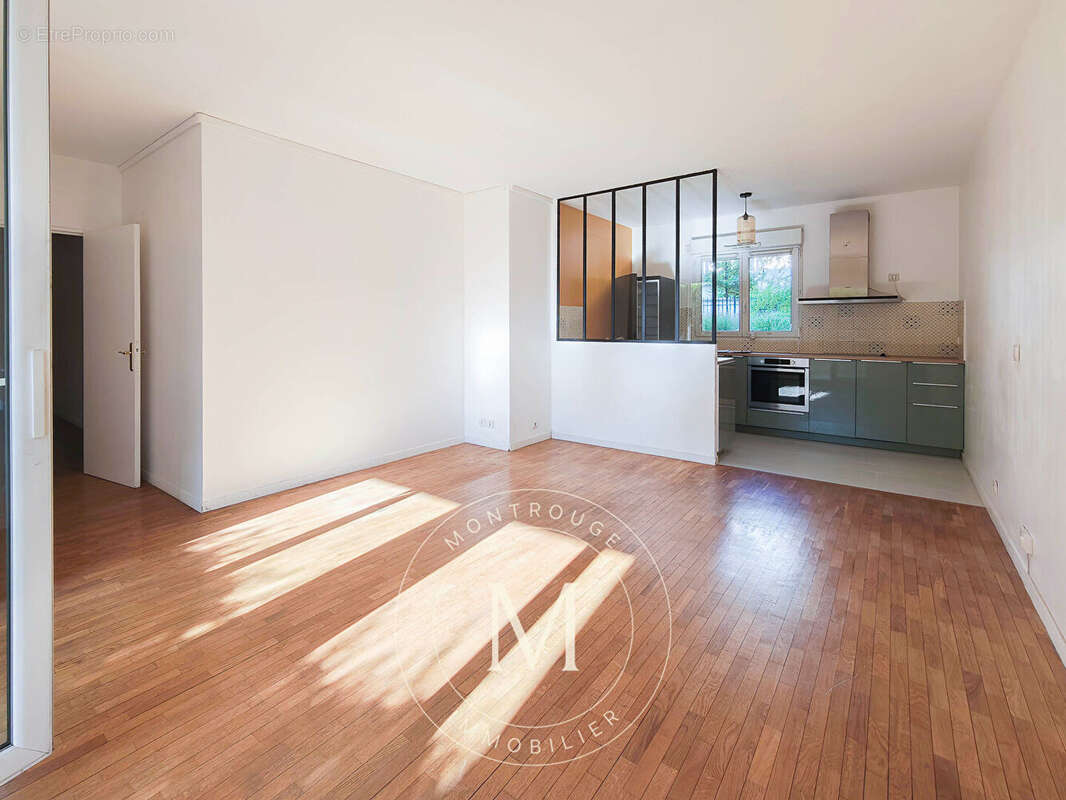 Appartement Montrouge 3 pièces - 72m² , terrasse, jardin, cave - photo 3