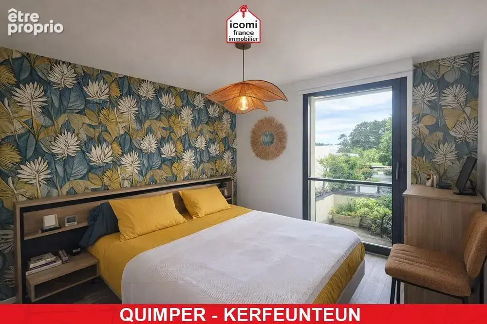 Finistere - quimper (29000) - a vendre - appartement duplex t4 - superbe piece de vie - 3 chambres - ascenseur - dernier etage - - photo 6