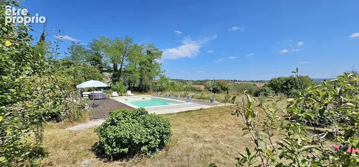 A Rocamadour belle longère avec piscine avec une superbe vue. - photo 3
