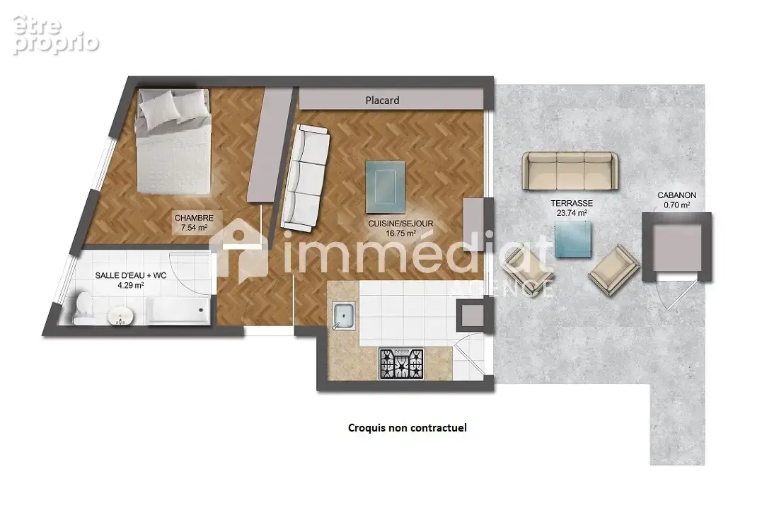 Photo Appartement à Rueil-Malmaison au prix de 195 000€