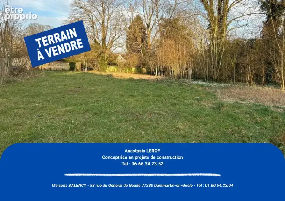 Terrain à NANTEUIL-LE-HAUDOUIN