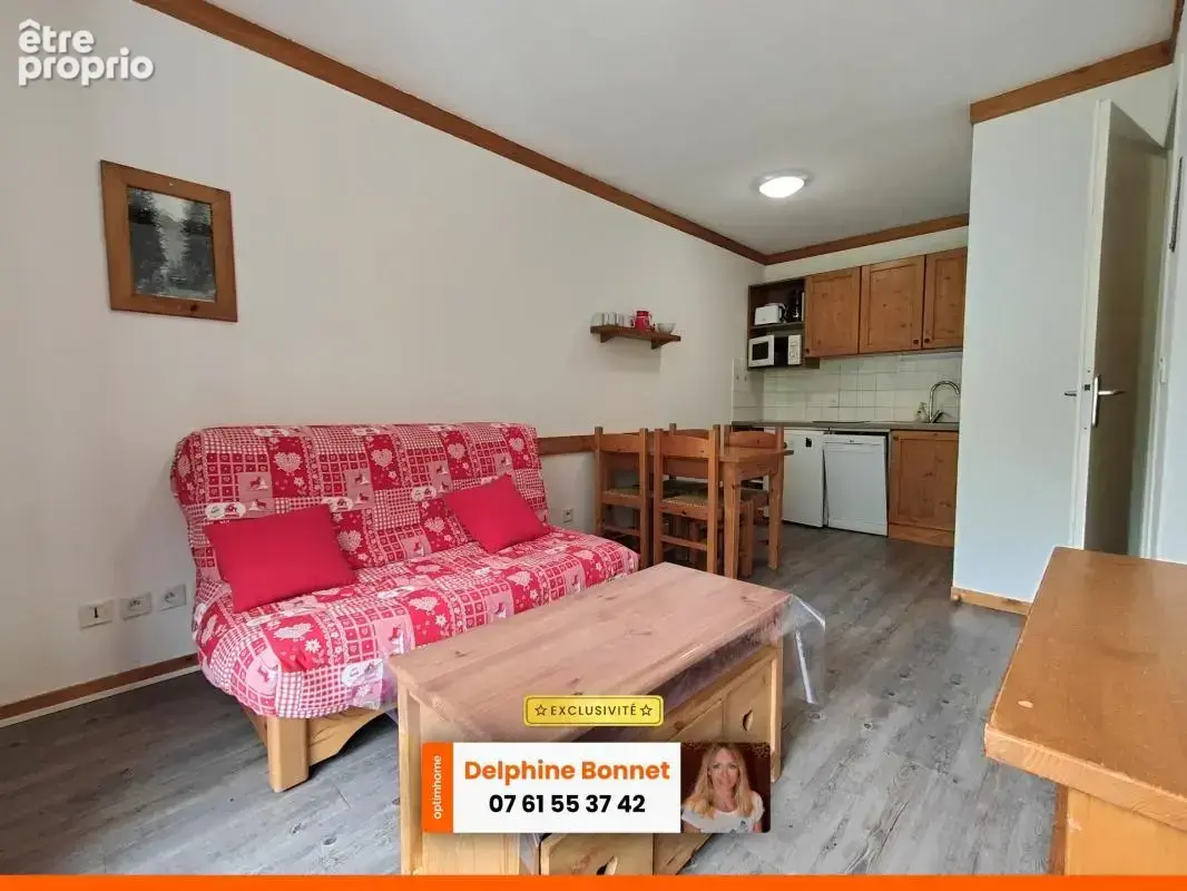 Valfréjus - Appartement 2P meublé, skis aux pieds, résidence recherchée - photo 3