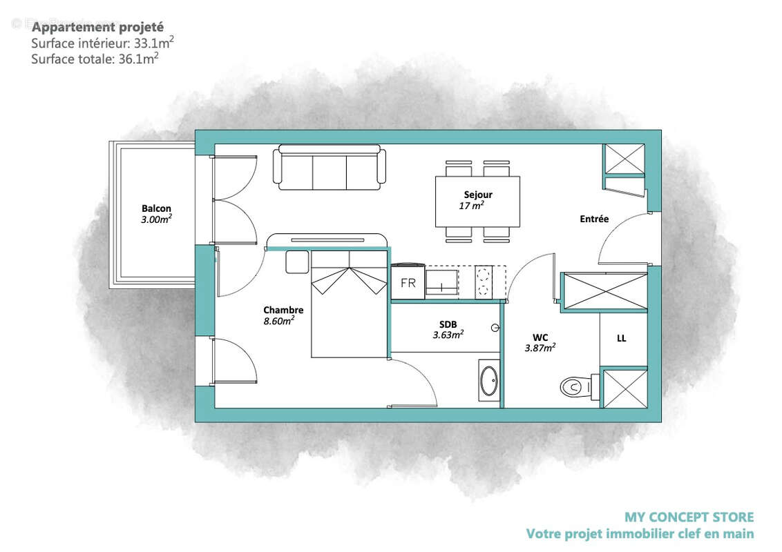 Appartement à HOUILLES