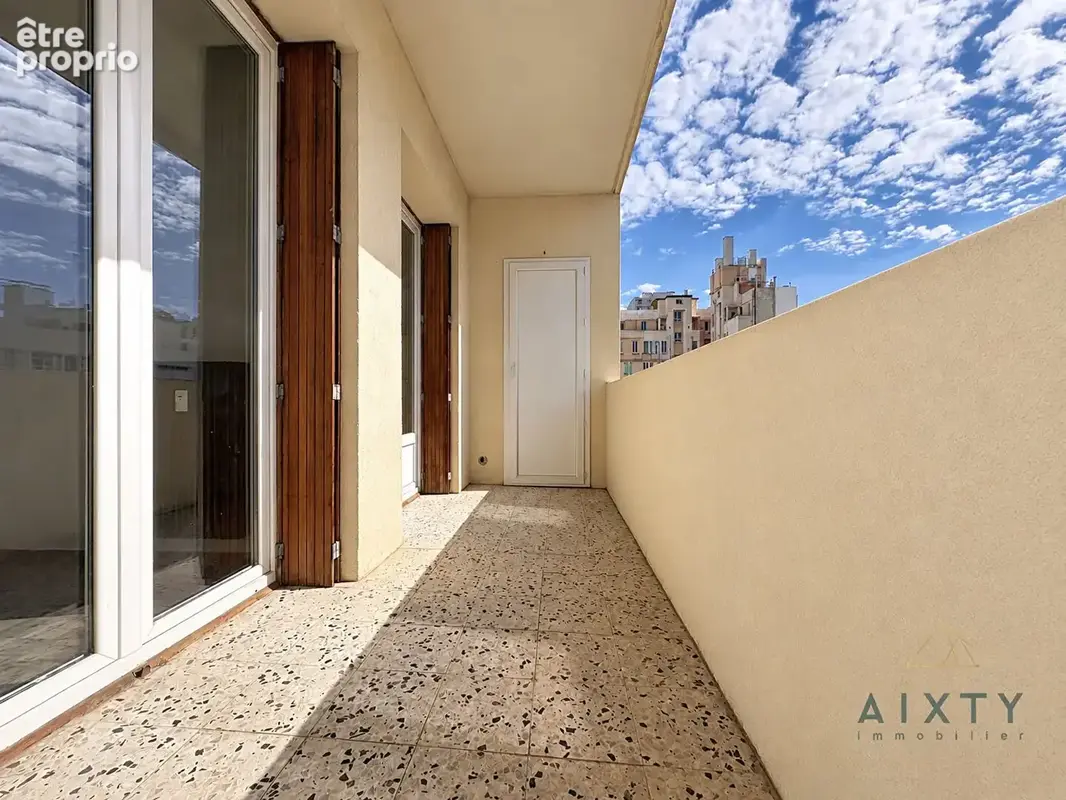 Appartement traversant 2 pièces 47 m2 dernier étage avec terrasse et balcon - photo 13