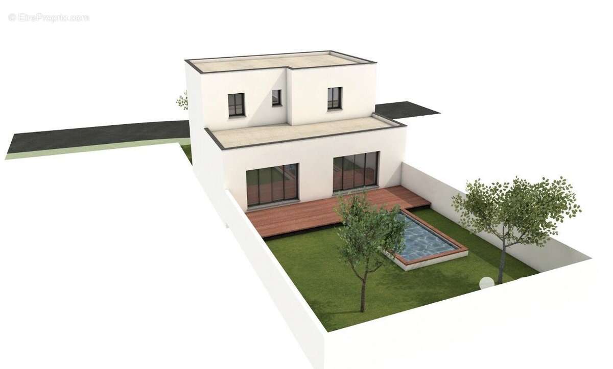 Terrain 301 m² à Le Pontet  - photo 2