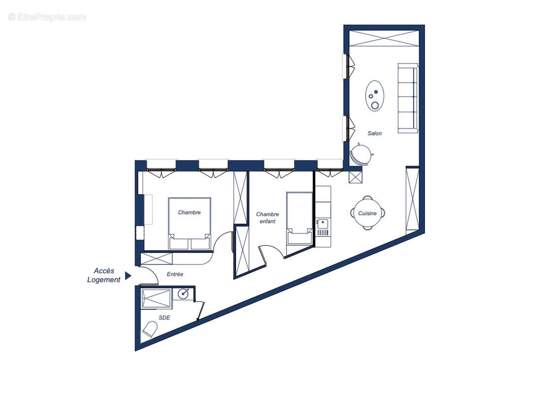 Appartement à SAINT-GERMAIN-EN-LAYE