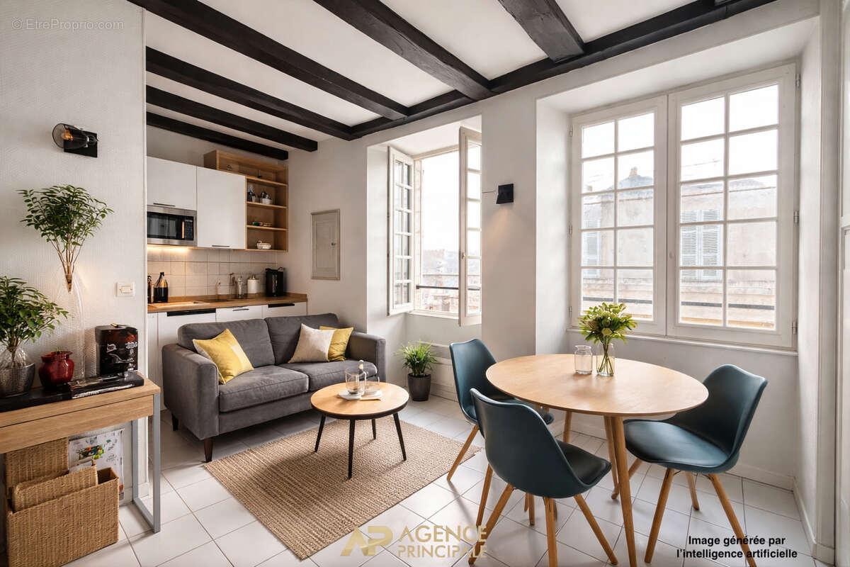 Appartement T2 meublé en plein coeur du centre-ville de La Rochelle - photo 4
