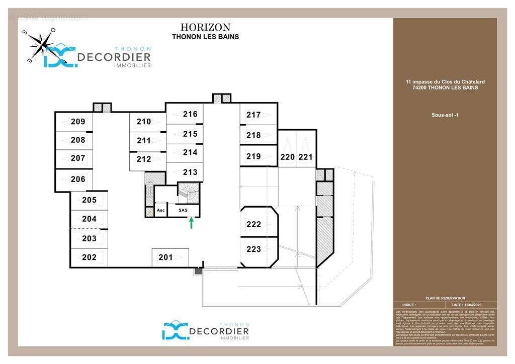 Appartement à THONON-LES-BAINS