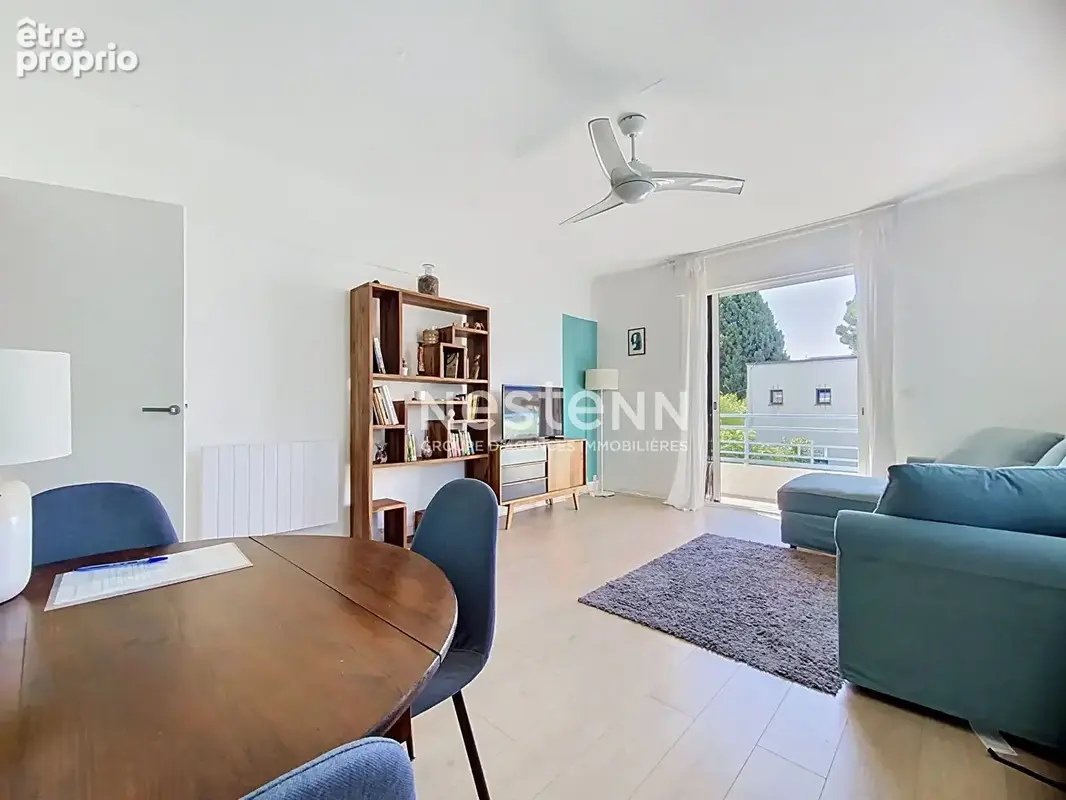 Golfe juan - 2 p - 60m2- vue mer - terasse 14m² - renove - sud - photo 4