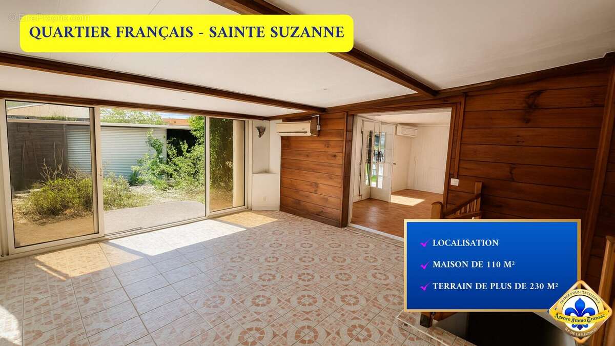 Maison à SAINTE-SUZANNE