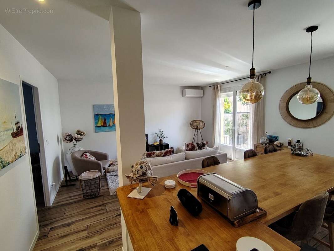 Valras-Plage - Appartement 3 pièces à 100 m des plages  Aperçu mer - photo 3