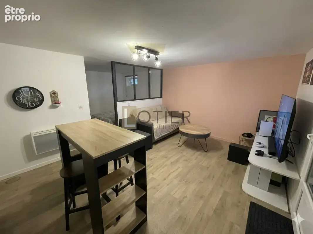 Capendu   studio meublé vendu loué   terrasse   renta brute 10% - photo 2