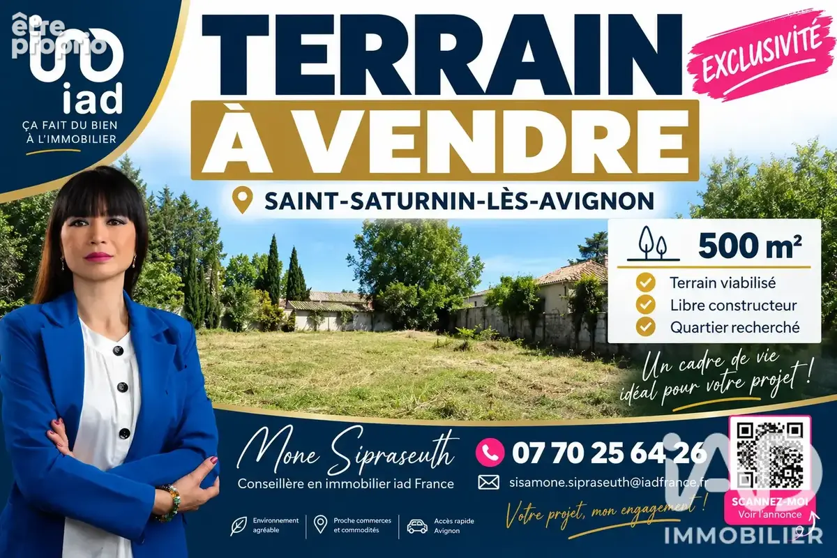 Photo 1 - Terrain à SAINT-SATURNIN-LES-AVIGNON