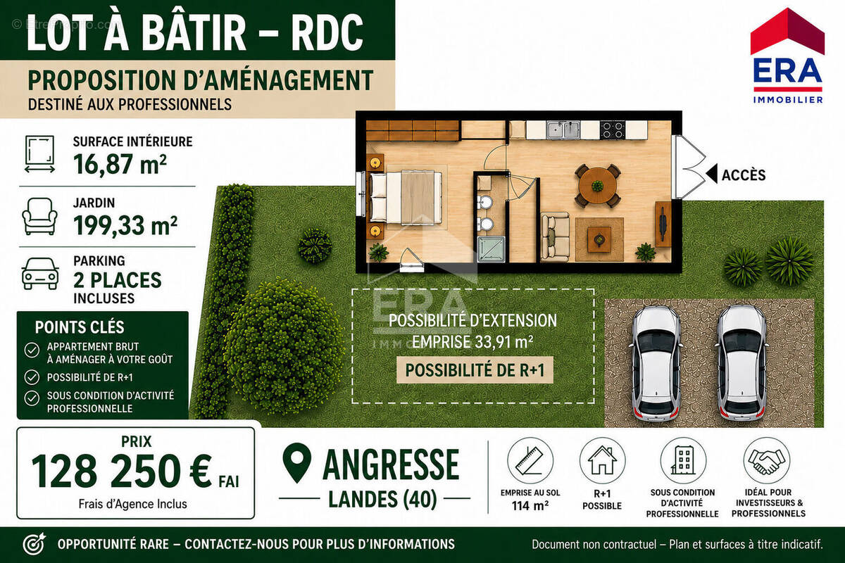 Terrain à ANGRESSE