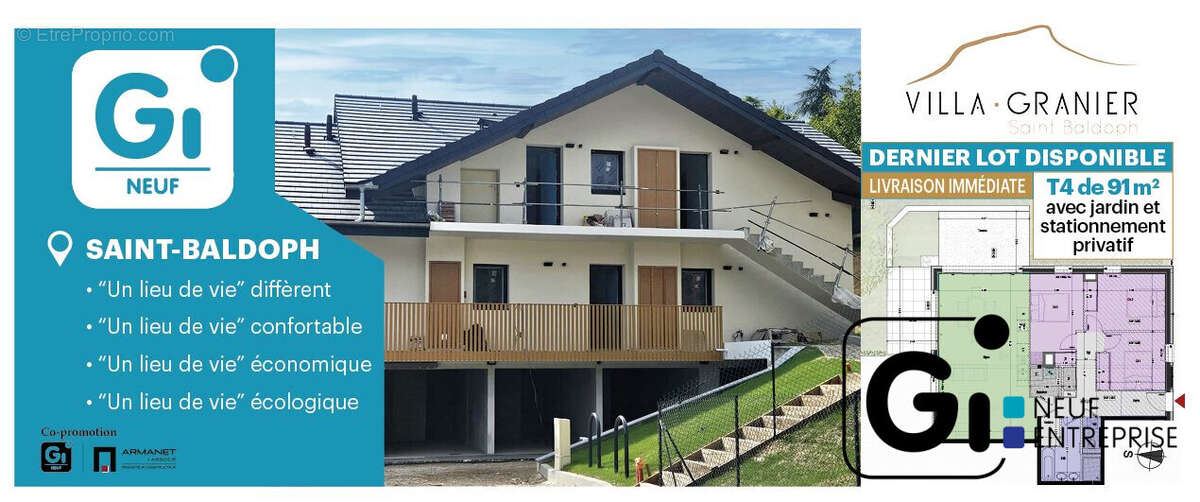 Appartement à SAINT-BALDOPH