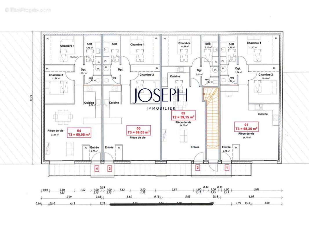 Appartement à LESPINASSE