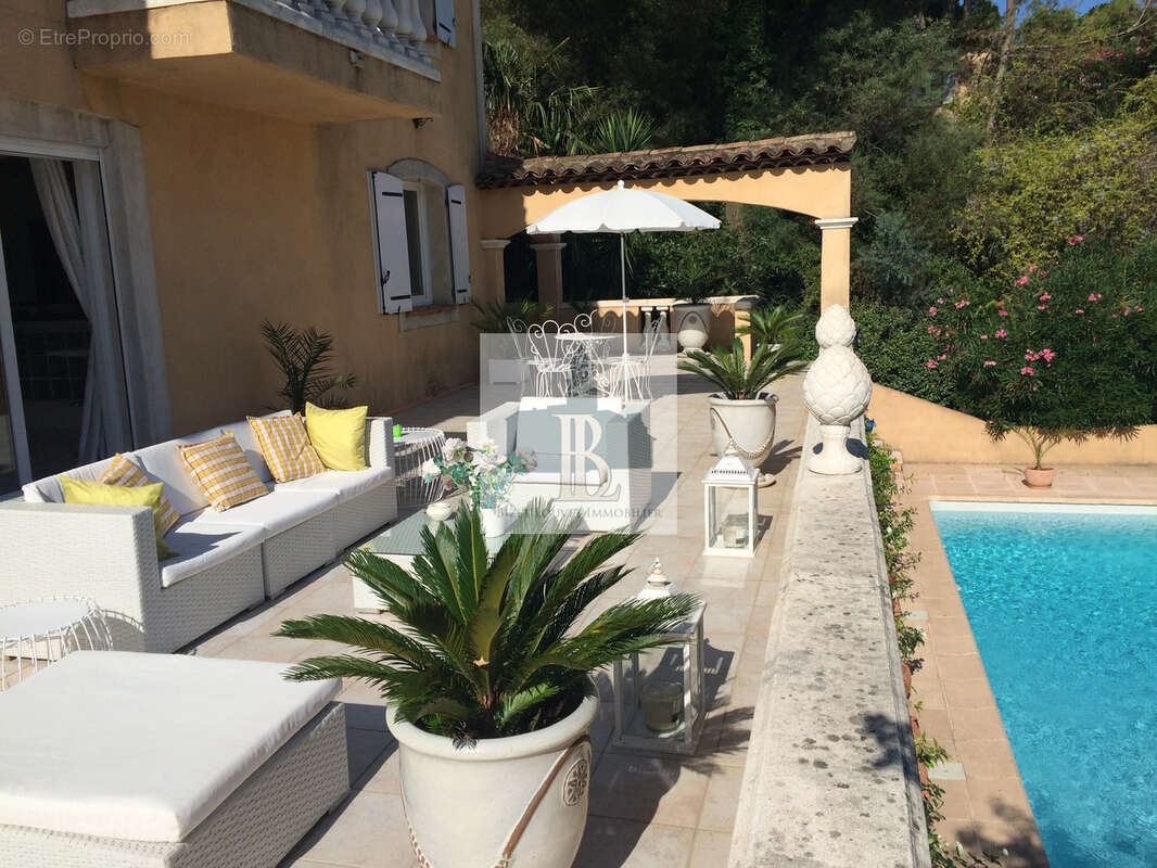 Gassin, villa, vue mer de l'étage, aux portes de Saint-Tropez, - photo 13