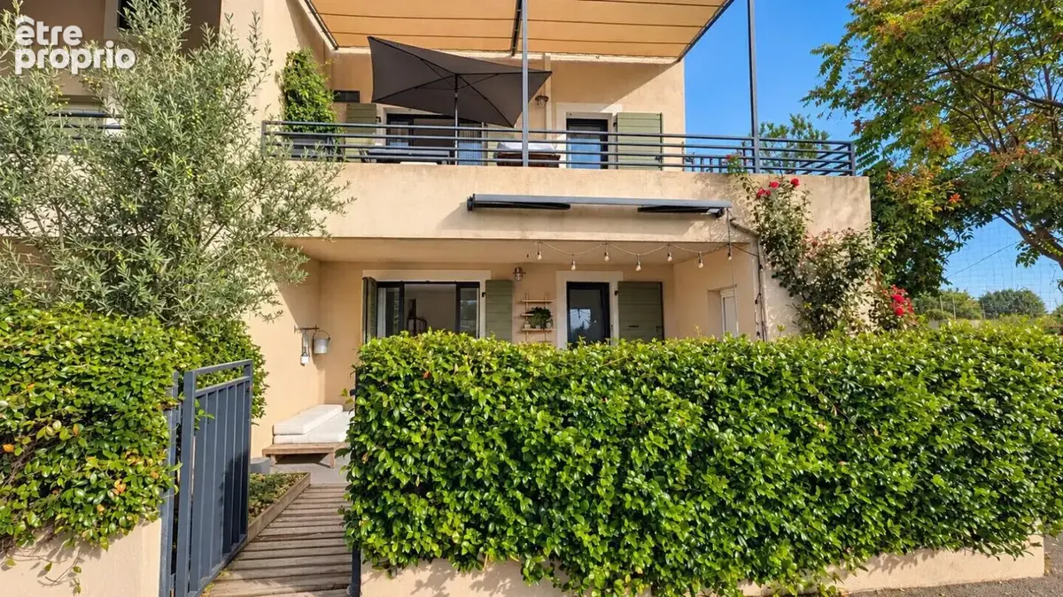 Appartement T2 avec terrasse et jardinet , parking, piscine - photo 3