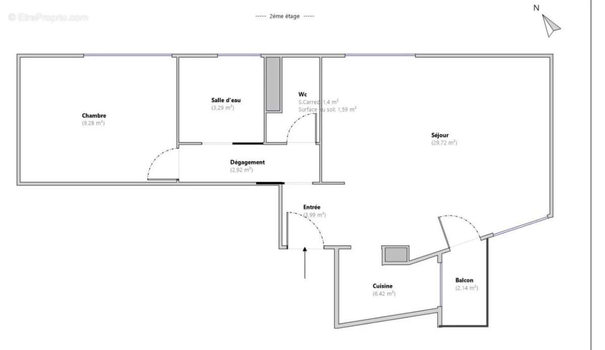 Appartement à PARIS-15E