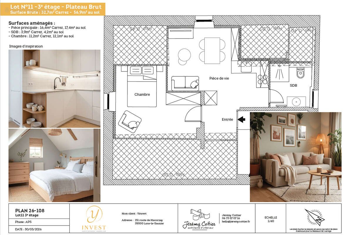 Appartement à LONS-LE-SAUNIER