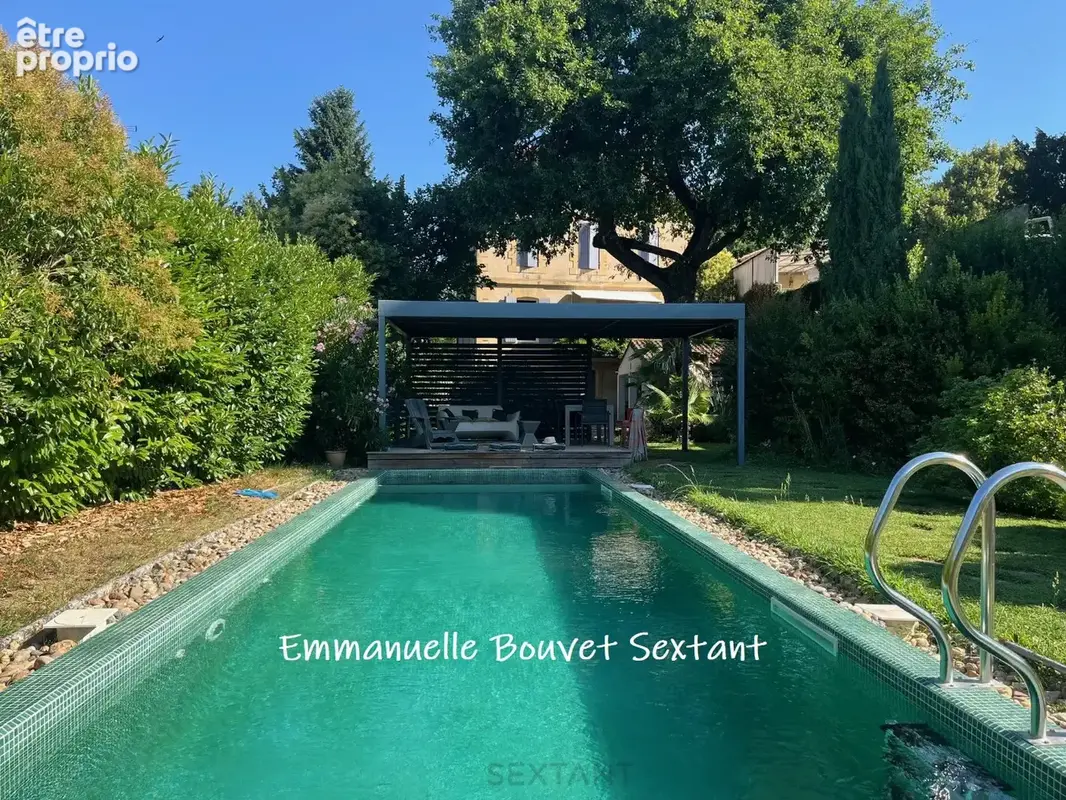 Superbe maison bourgeoise, proche Bergerac, très beaux volumes, jardin, garage, car-port, piscine, solarium, accès voie verte - photo 2