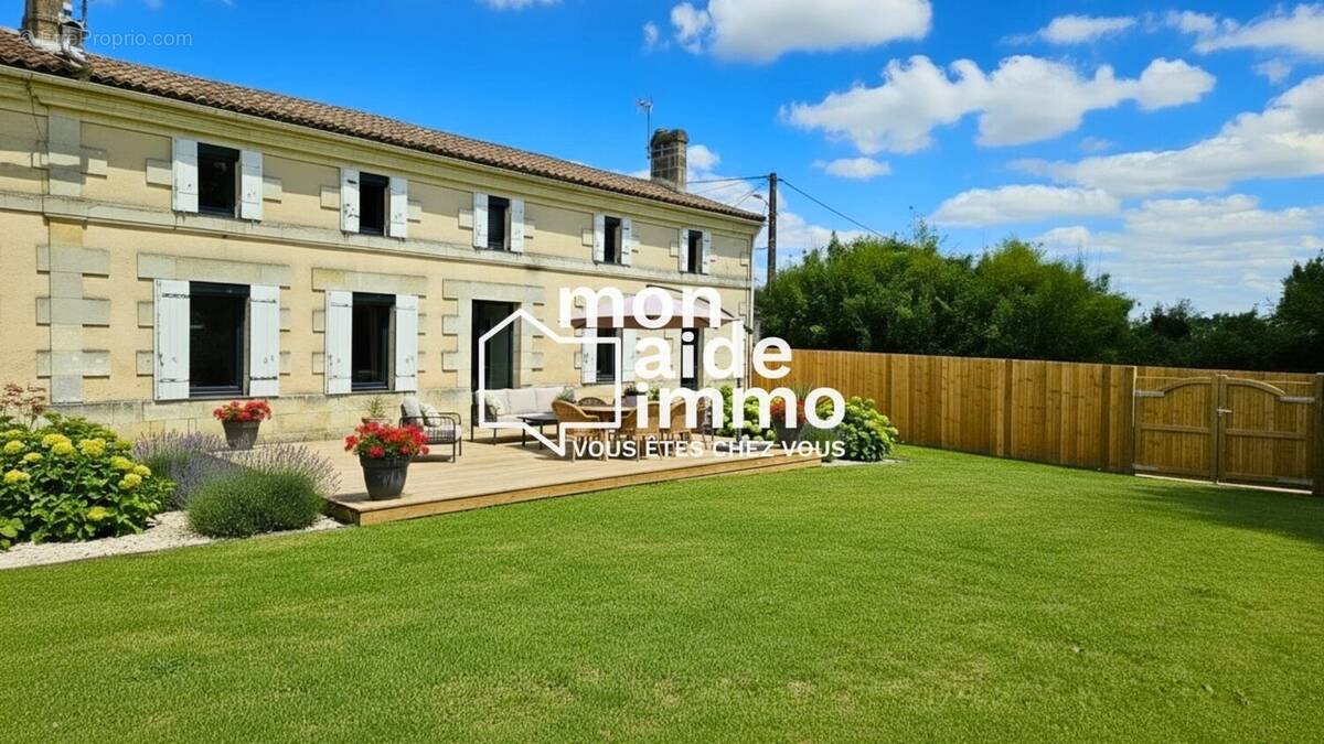 Maison à SAINT-QUENTIN-DE-BARON