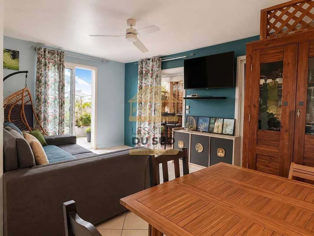 Maison T3/4 à vendre sur la Rivière Saint Louis- au calme avec jardin et terrasse - photo 4