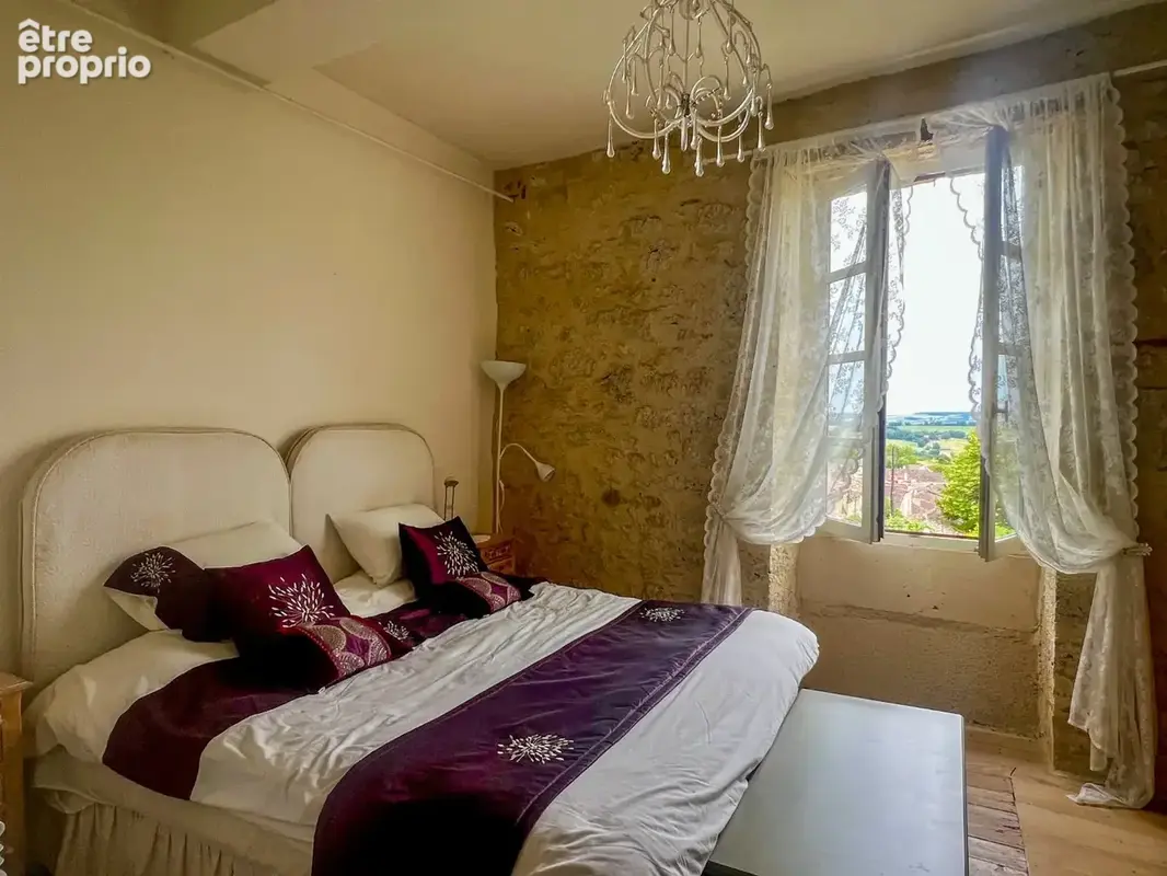 Maison de Village avec Vue Imprenable, Jardin et Cour - photo 15