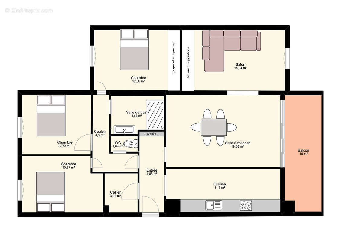 Appartement à VITROLLES