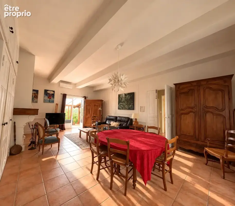 A vendre - murviel les beziers - maison de caractere de 215 m2 sur 565 m2 de terrain avec piscine et garage - photo 6