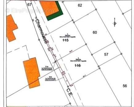Terrain à CREVECHAMPS