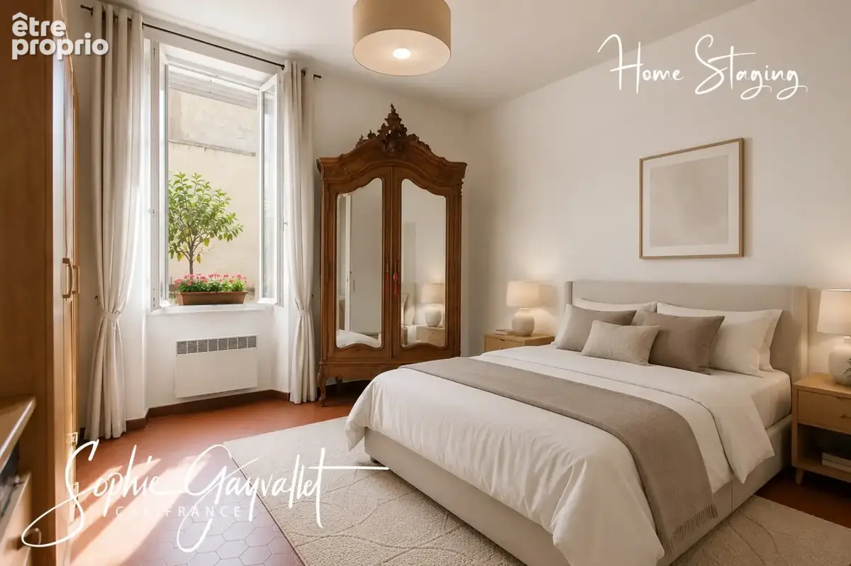 MARSEILLE 4ème – Appartement T2 Bis de caractère avec alcôve, terrasse et caves - photo 12