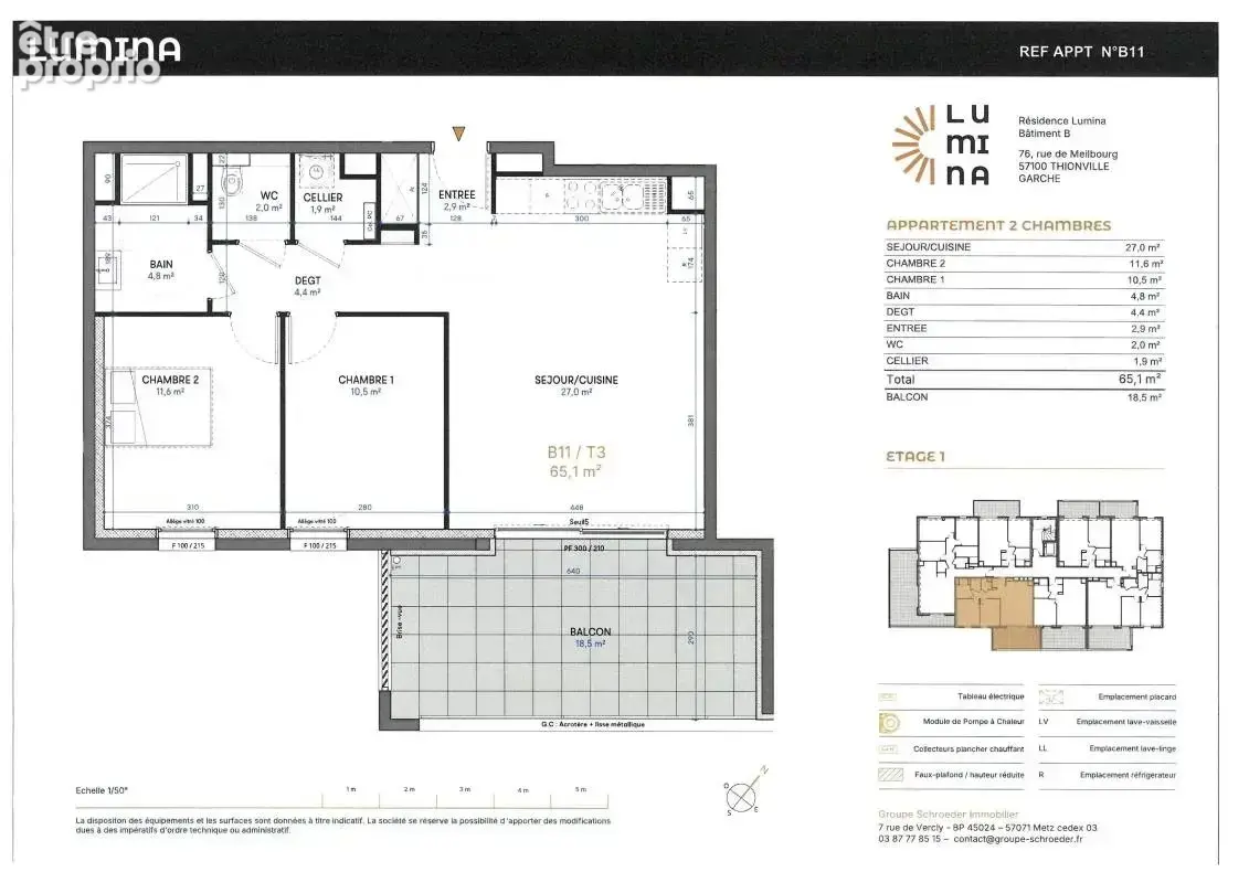T3 neuf - residence lumina garche - photo 3