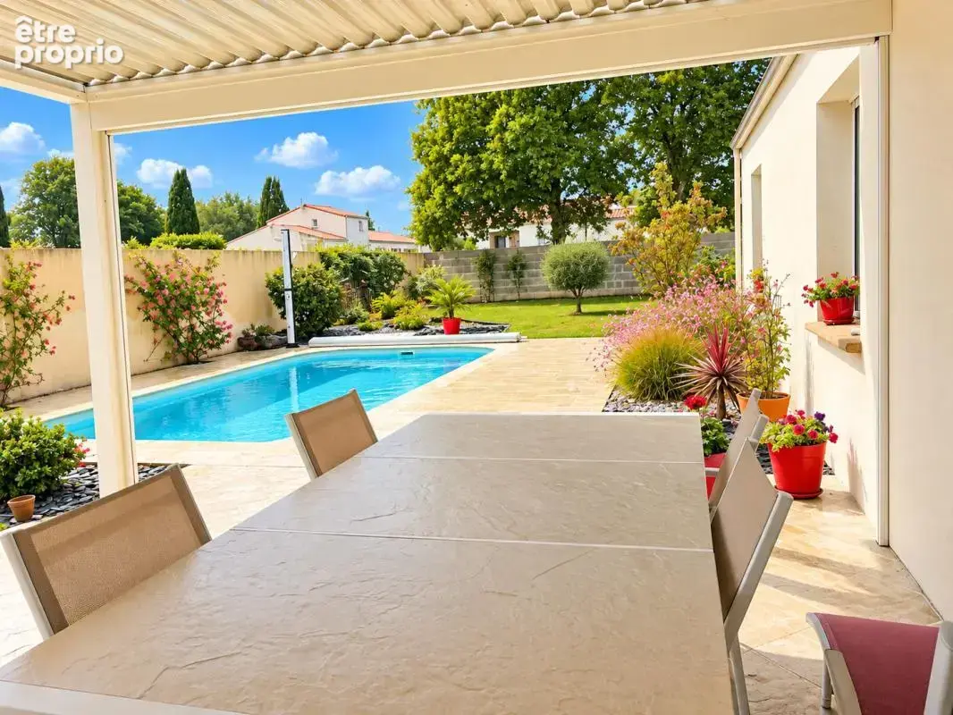 Maison plain pied 3 chambres + bureau avec piscine - photo 6