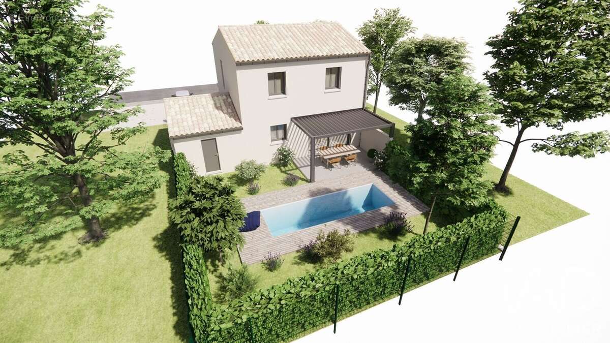 Terrain 297 m² à Ceyras  - photo 3